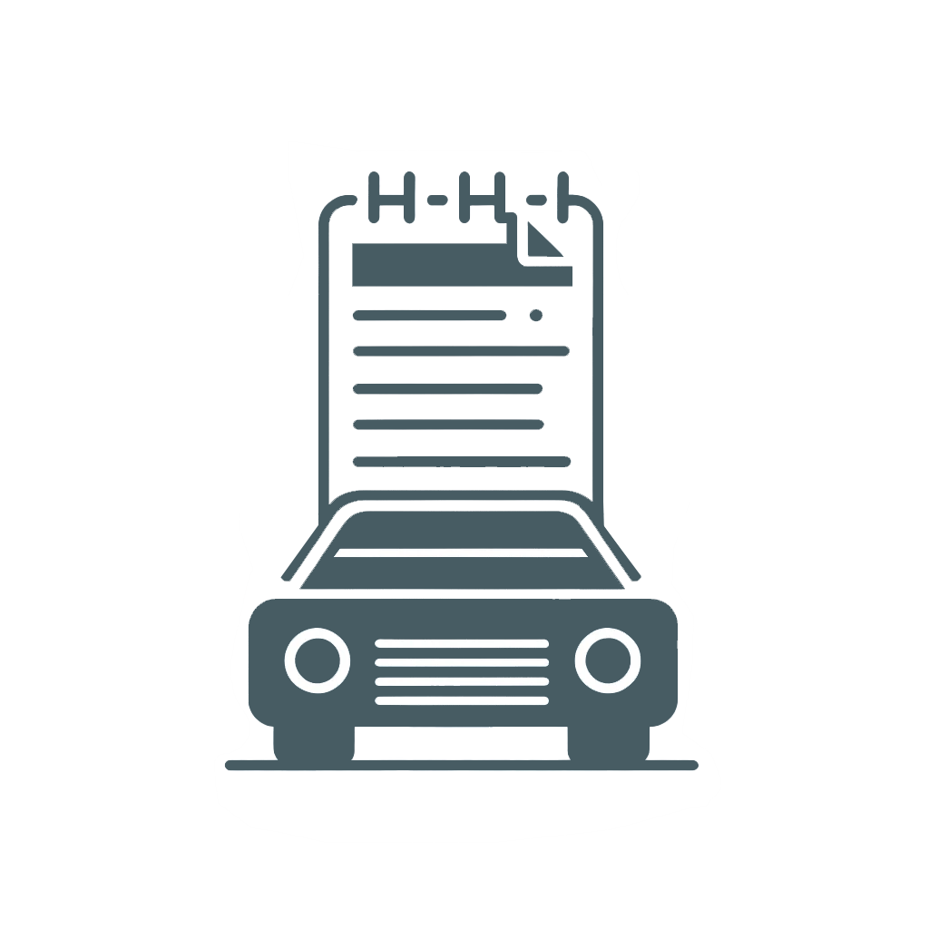 Carport Fahrzeugliste Icon